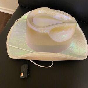 light up cowgirl hat
